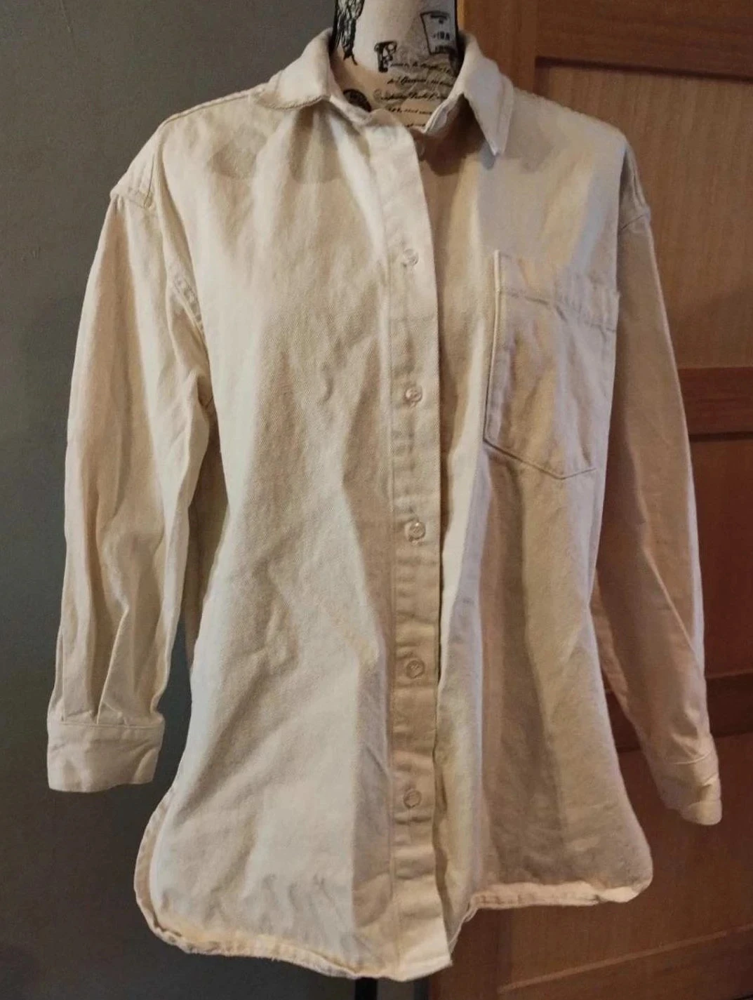 Veste chemise femme crème, Selected, T38